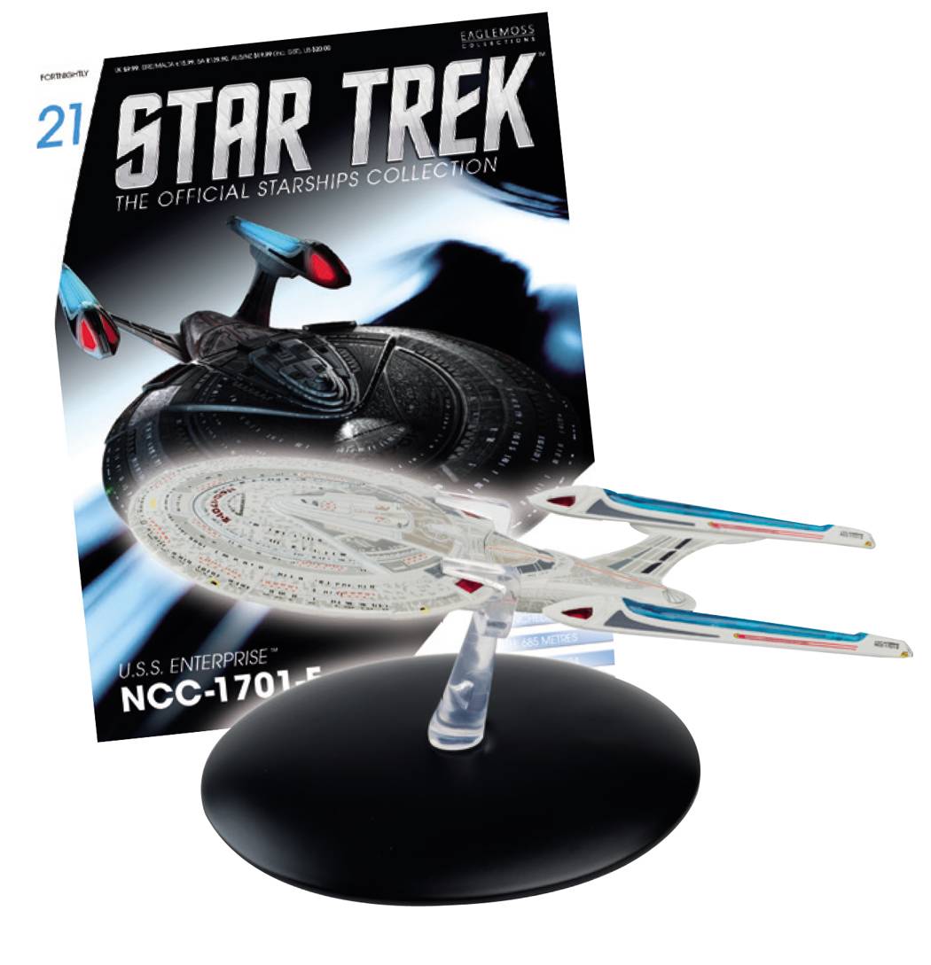 Eaglemoss Star Trek 021 Uss Enterprisee Starship Fantasy Horror