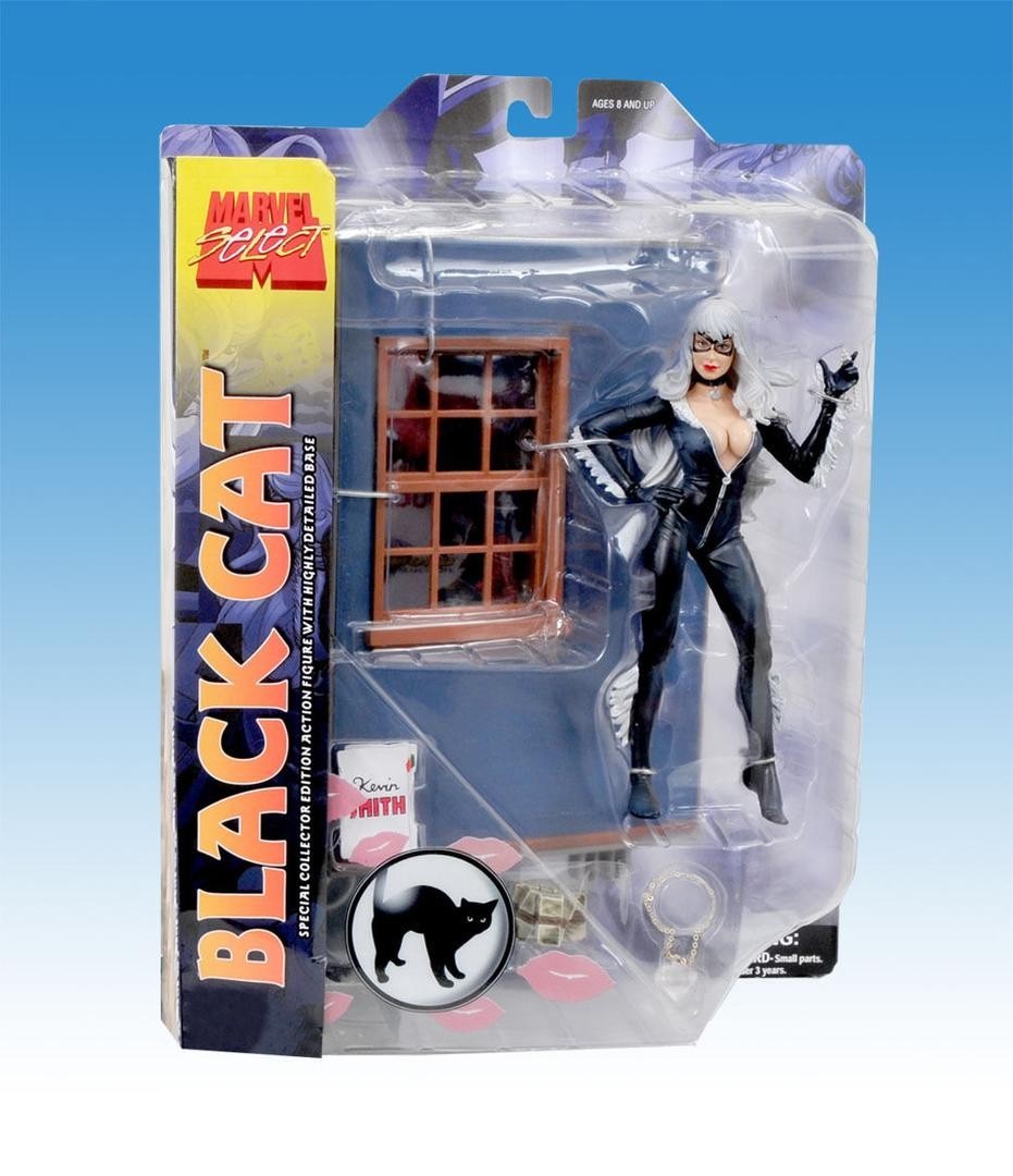marvel select black cat action figure