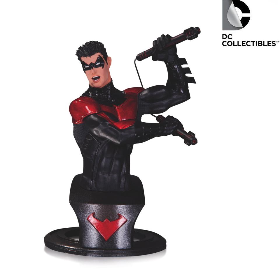 DC Comics Nightwing Bust Figure Coin Bank  PVC 3D Figure 