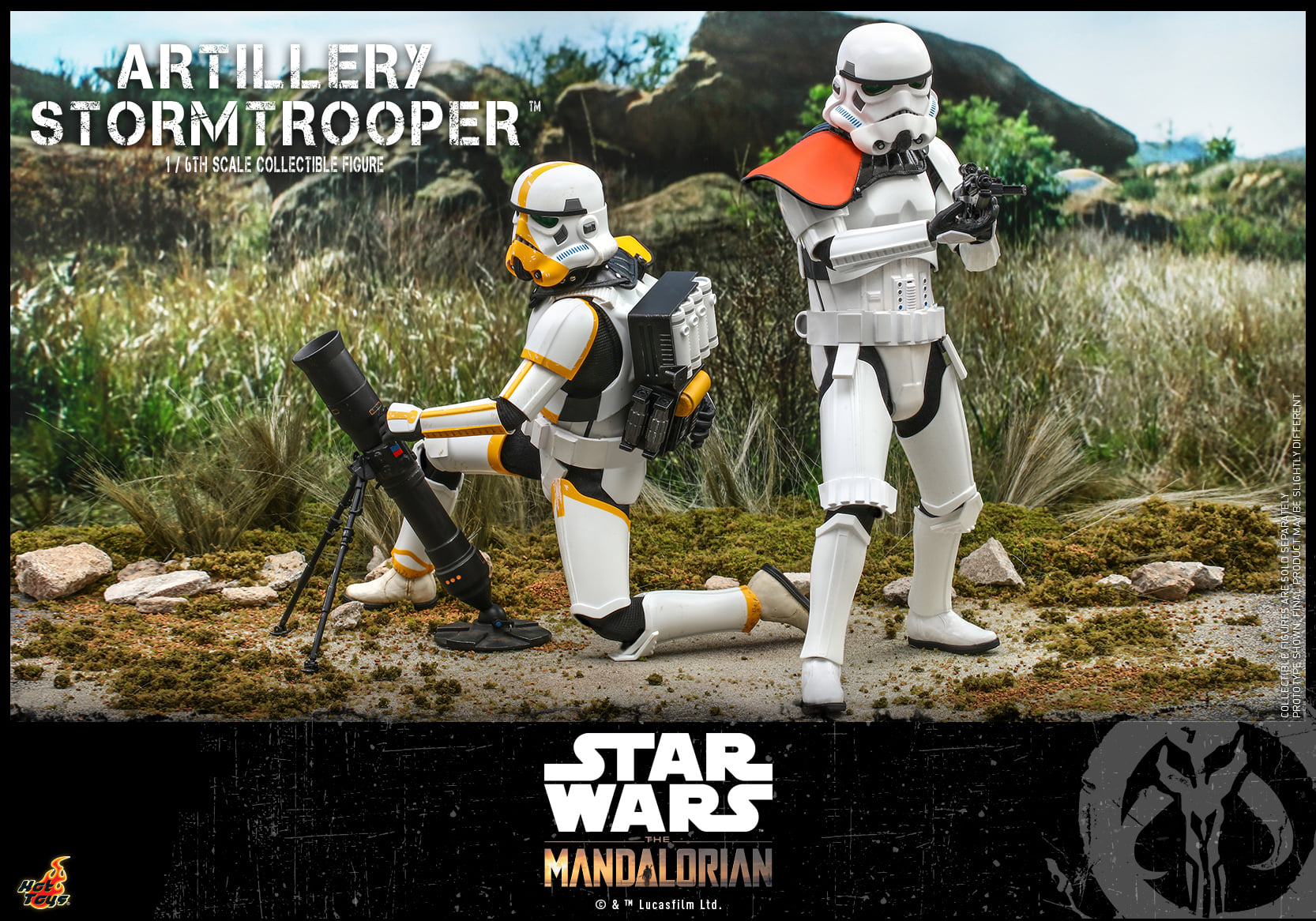 Hot Toys Star Wars: The Mandalorian Artillery Stomtrooper 