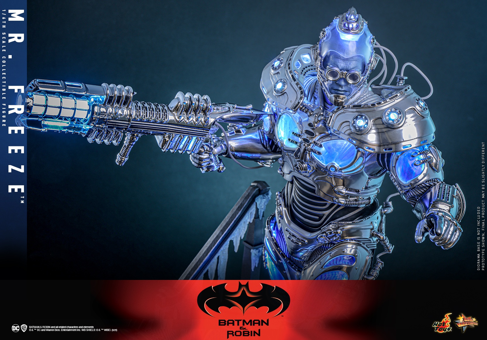Hot Toys DC Comics Mr. Freeze Batman & Robin Sixth Scale Figure 