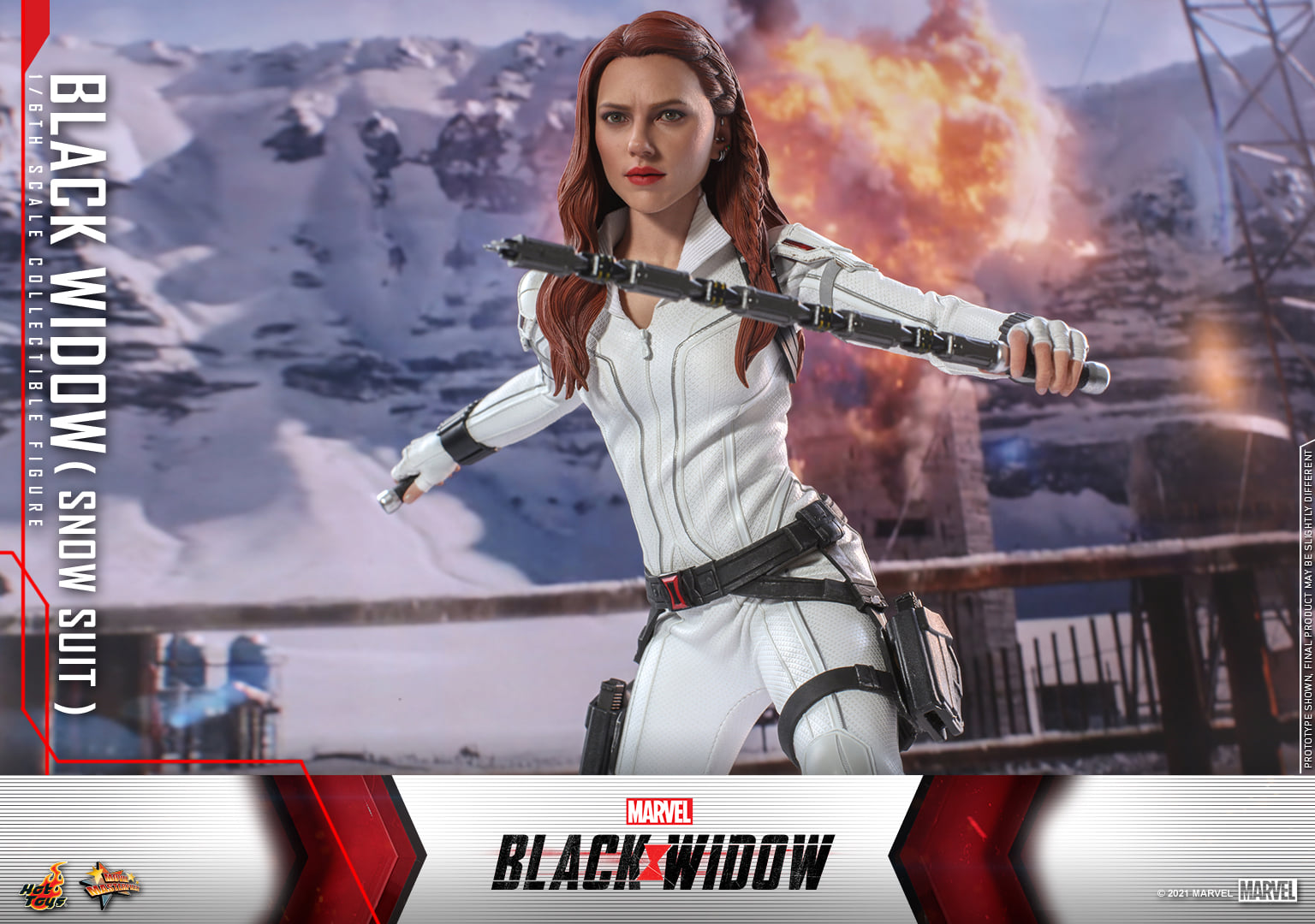 Hot Toys Black Widow Movie Snow Suit Movie Masterpiece Series 