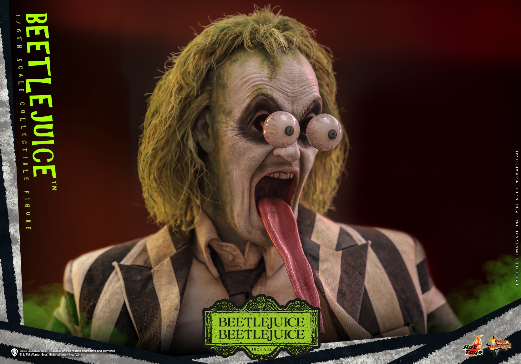 Hot Toys Beetlejuice Sixth Scale Figure MMS767 | Fanboy Collectibles
