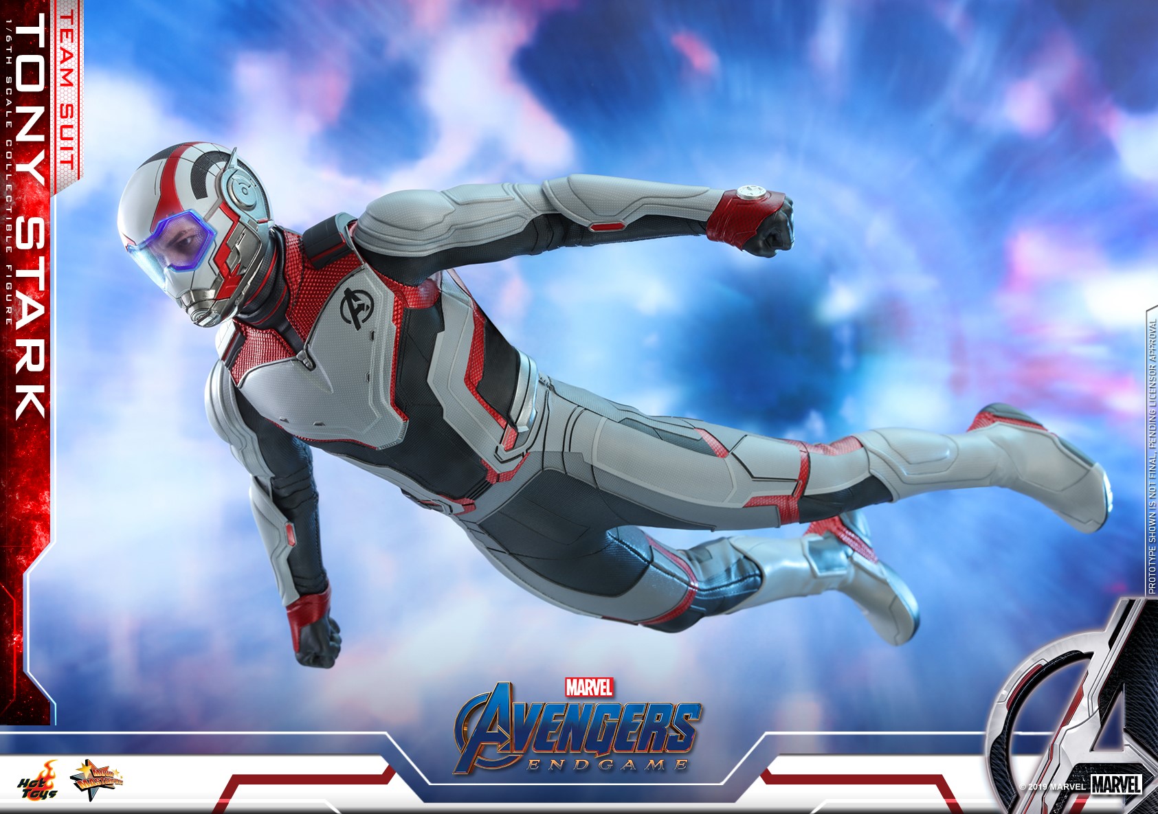 Hot Toys Marvel Avengers End Game Tony Stark (Team Suit) Sixth Scale Figure  MMS537 | Fanboy Collectibles