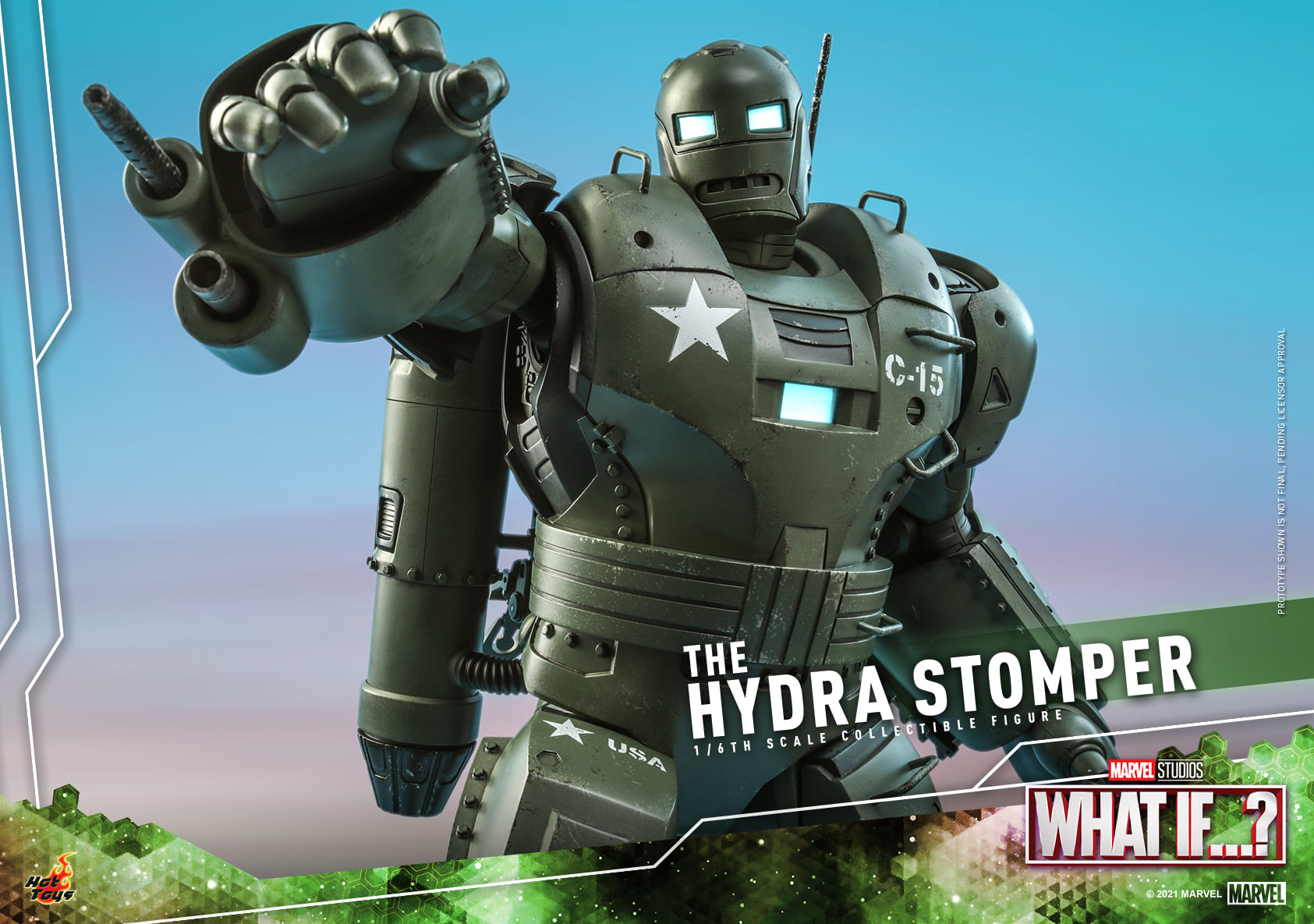 Hot Toys Marvel What If? Hydra Stomper and Steve Rogers Television 