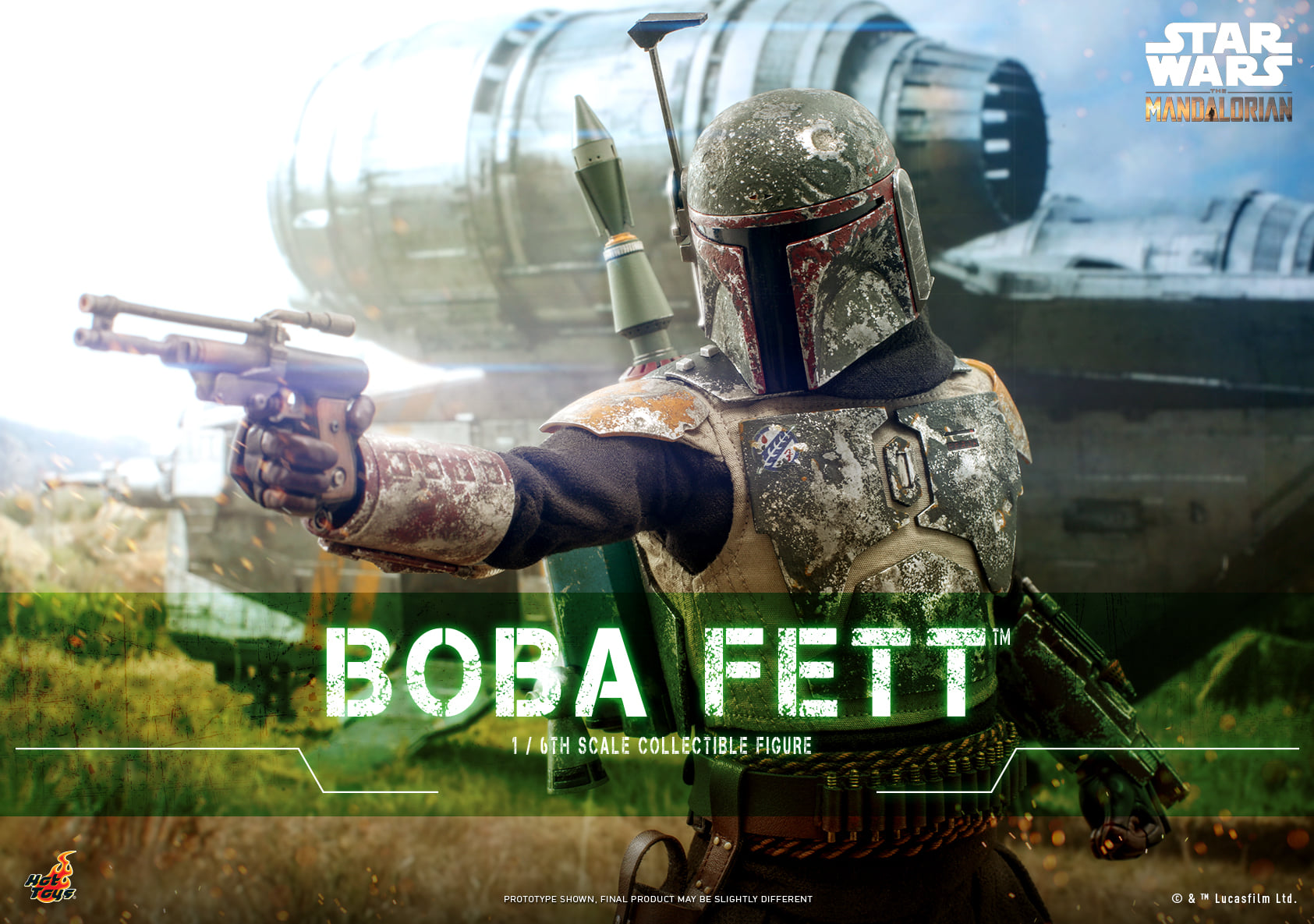 Hot Toys Star Wars: The Mandalorian Boba Fett Television 