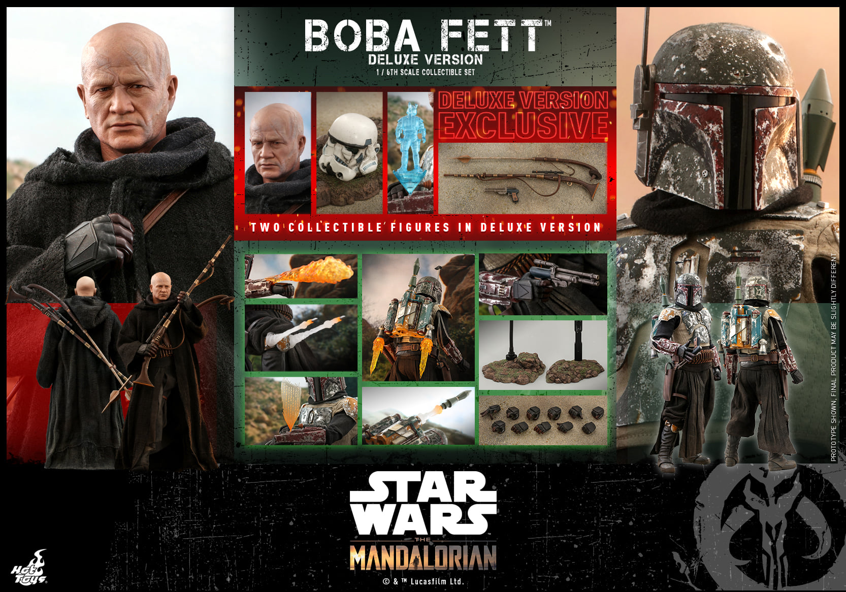 Hot Toys Star Wars: The Mandalorian Boba Fett Television 