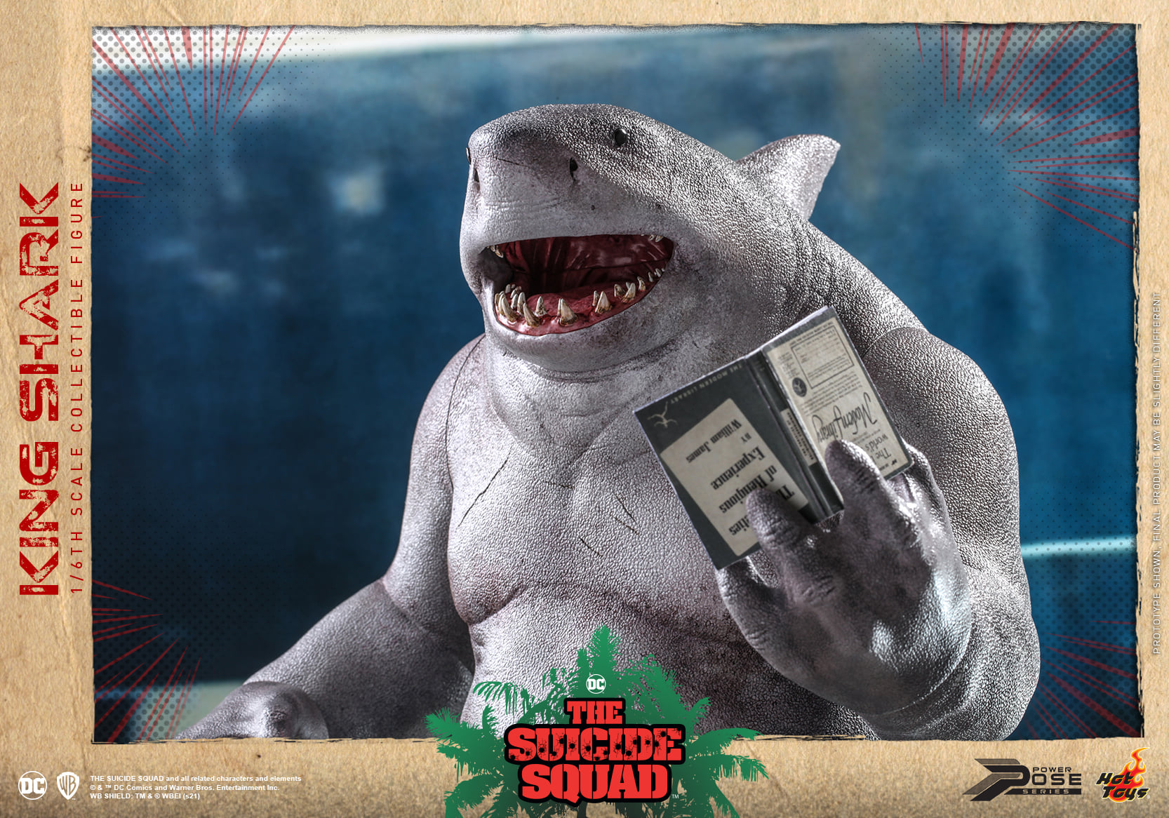 Hot Toys Suicide Squad King Shark Power Pose Series Sixth Scale 