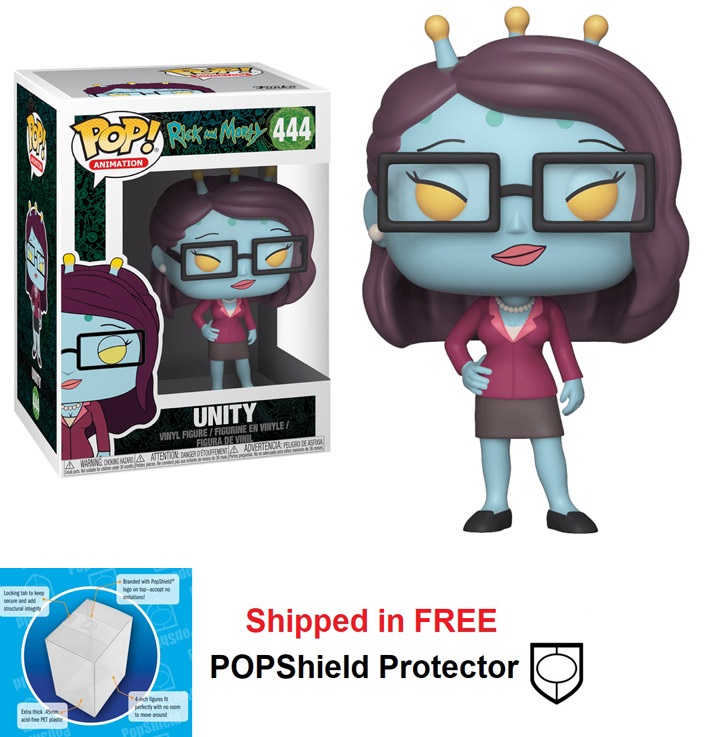 Funko Rick and Morty Pop Vinyl Figure Unity 444 in Stock for sale online 