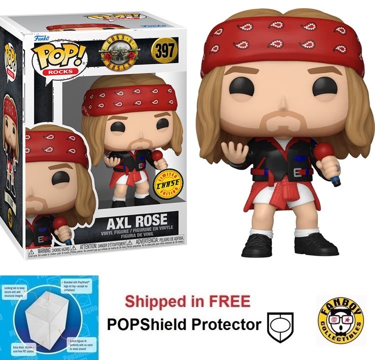 Funko POP Rocks Guns & Roses Axl Rose #397 Chase | Fanboy Collectibles