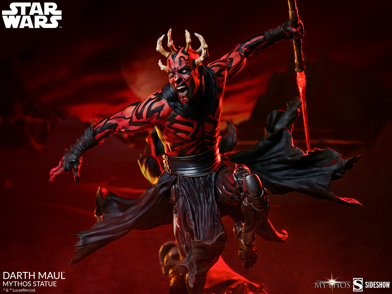 darth maul mythos statue