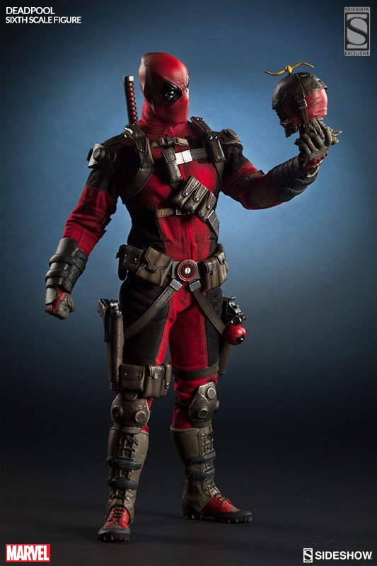 Sideshow Collectibles, Deadpool, Exclsuive, Sixth Scale Figur, Wade Wilson,  Merc with a mouth, weapon x, wolverine, wolverine, spider-man