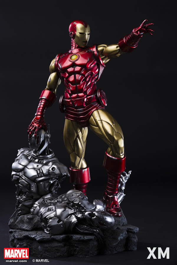 Xm Studios Marvel Iron Man Clasic 1 4 Scale Statue Marvel Comics